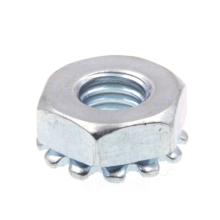 Prime-Line Lock Nut, #10-32, Steel, Zinc Plated, 50 PK 9118804